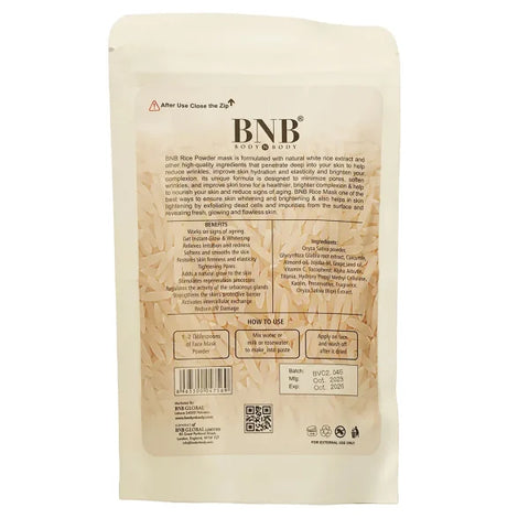 Bnb Rice Extract Mask 120gm