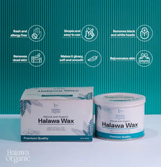 Halawa Organic Wax Pure And Natural Hair Removal Solution Halawa Finger Wax Without Using Harsh Chemicals Or Damaging Your Skin(180ml)